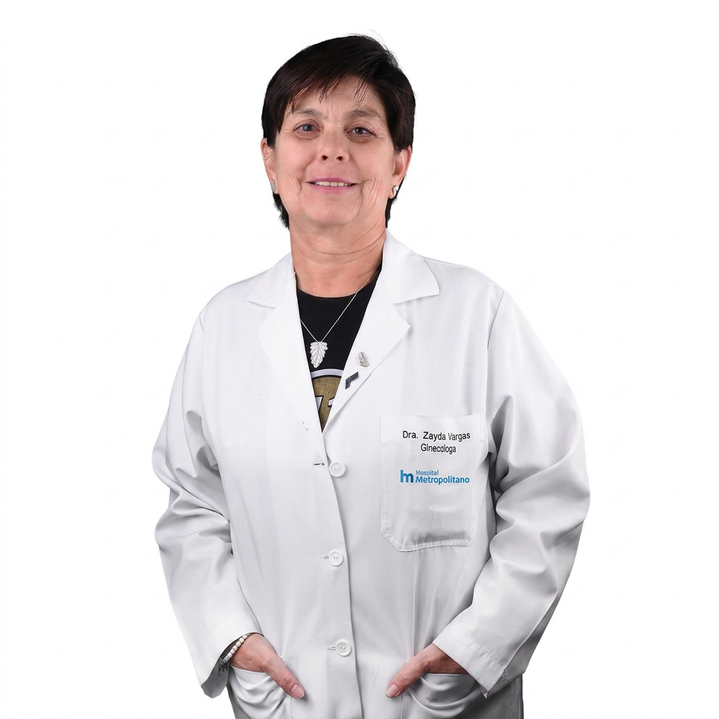 Dra. Zaida María del Pilar Vargas Vera, ginecóloga